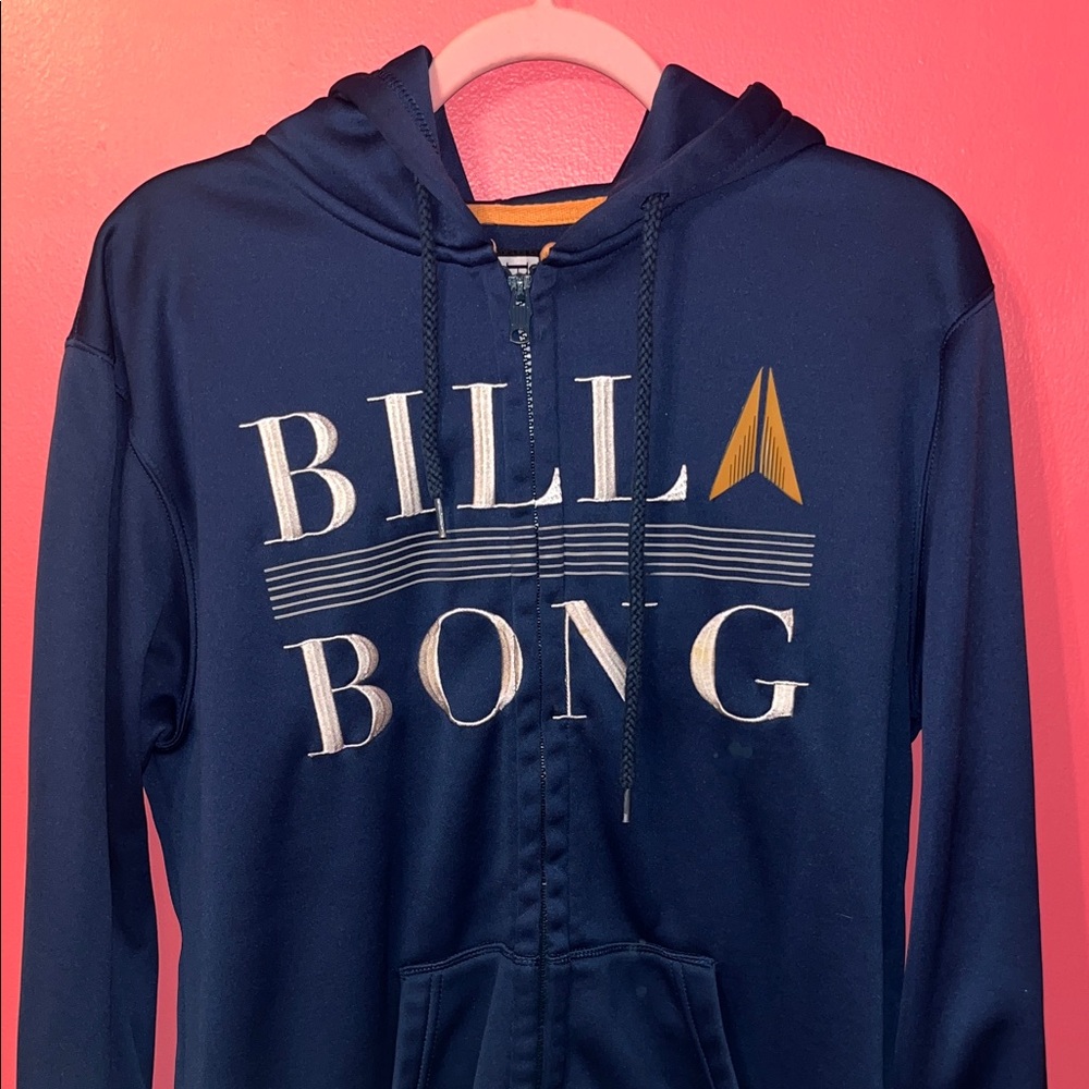 Billabong Deep Blue Zip-Up Hoodie